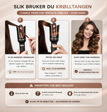 Load image into Gallery viewer, Automatisk krølltang | Trygg styling uten ledning - tekshop.no