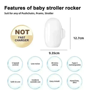 Barnevognvugger Baby Rocker og Bærbar barnevogn rocker tekshop.no