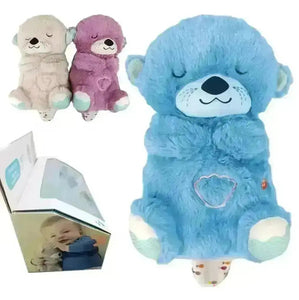 Breathing Teddy med beroligende oter-plysj tekshop.no