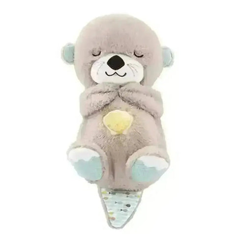 Breathing Teddy med beroligende oter-plysj tekshop.no