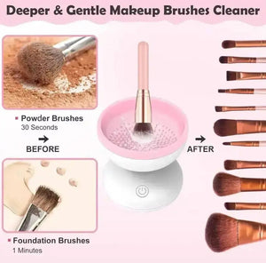 Elektrisk sminkebørsterens Makeup Brush Cleaner tekshop.no