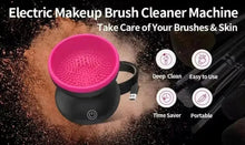 Load image into Gallery viewer, Elektrisk sminkebørsterens Makeup Brush Cleaner tekshop.no