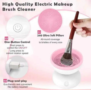 Elektrisk sminkebørsterens Makeup Brush Cleaner tekshop.no