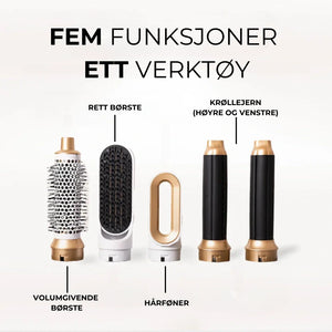 5-i-1 Hair Styler med oppbevaringsetui