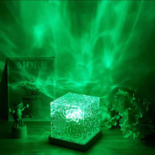 Load image into Gallery viewer, Galaxy projector Water Wave Dynamic Northern Lights Lamp - Nordlyslampe Cube tekshop.no