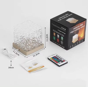 Galaxy projector Water Wave Dynamic Northern Lights Lamp - Nordlyslampe Cube tekshop.no