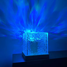 Load image into Gallery viewer, Galaxy projector Water Wave Dynamic Northern Lights Lamp - Nordlyslampe Cube tekshop.no