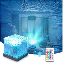 Load image into Gallery viewer, Galaxy projector Water Wave Dynamic Northern Lights Lamp - Nordlyslampe Cube tekshop.no