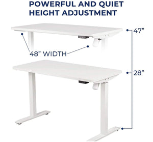 Hev- og senk pult | Ergonomiske skrivebord tekshop.no