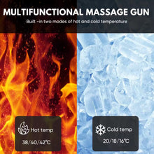 Load image into Gallery viewer, Hot Heat and Cold Massage Gun tekshop.no
