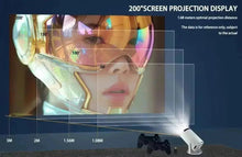 Load image into Gallery viewer, HY300 Pro Projector Android 11.0 bærbar projektor med 1000 spill tekshop.no
