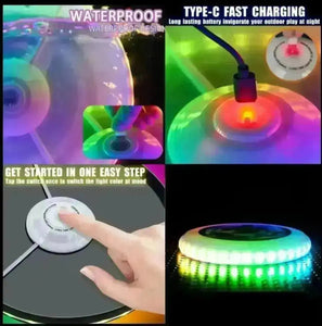 LED frisbee tekshop.no