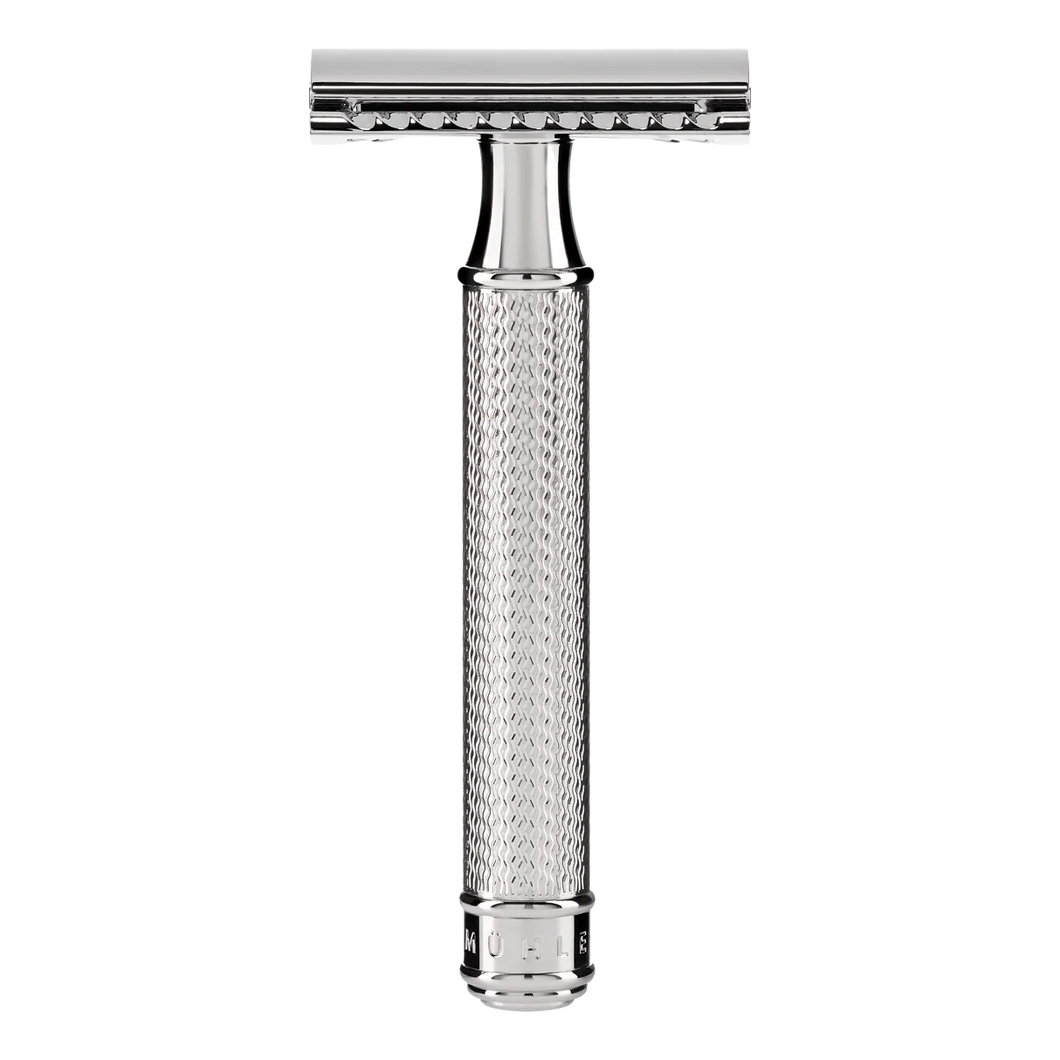 Elegant Safety Razor med 10 ekstra blader