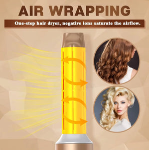 Preimum 7 i 1 Hair Styler med Airwrap, airflow og hårføner tekshop.no