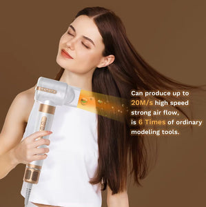 Preimum 7 i 1 Hair Styler med Airwrap, airflow og hårføner tekshop.no
