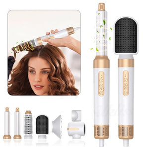 Premium 7 i 1 Hair Styler med Airwrap, airflow og hårføner tekshop.no