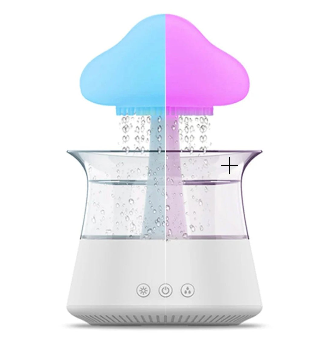 Rain Cloud Night Light Humidifier Diffuser tekshop.no