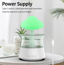 Load image into Gallery viewer, Rain Cloud Night Light Humidifier Diffuser tekshop.no