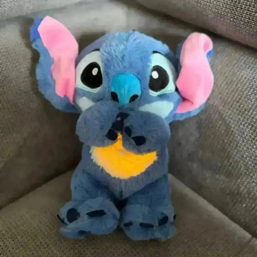 Stitch Breathing Plush Doll - Stitch bamser med beroligende lettelser tekshop.no