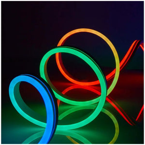 TUYA Neon LED strip lights with music sync RBGIC og WIFI tekshop.no