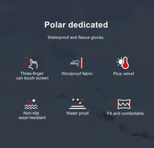 Load image into Gallery viewer, Vind og vanntett hansker og Touch screen hansker tekshop.no