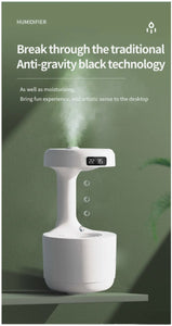 Water Drop Air Humidifier 800Ml Anti-Gravity Essential Oil Diffuser tekshop.no