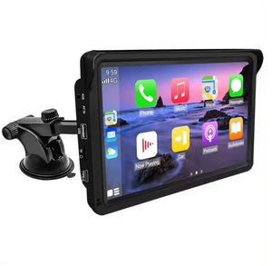 Universal 7” CarPlay & Android Auto Skjerm | Touch, GPS & Bluetooth