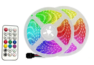 10 meter Rainbow LED Strips Regnbue farger Music Sync - Twinkly Strings tekshop.no