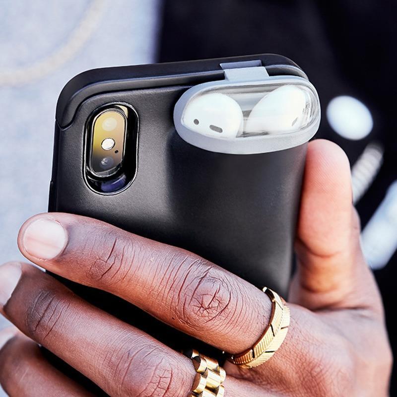 2 in1 AirPods IPhone Case tekshop.no