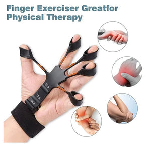 2 stk Finger Strengthener med 6 Motstandsdyktig finger Exerciser Grip Finger Forsterker™ Fingertrener - tekshop.no