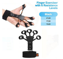 Load image into Gallery viewer, 2 stk Finger Strengthener med 6 Motstandsdyktig finger Exerciser Grip Finger Forsterker™ Fingertrener - tekshop.no