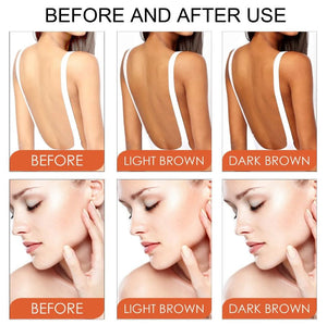 2 stk Shine Brown Super Self Tanning gel - tekshop.no