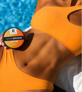 2 stk Shine Brown Super Self Tanning gel - tekshop.no