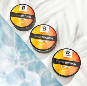 2 stk Shine Brown Super Self Tanning gel - tekshop.no