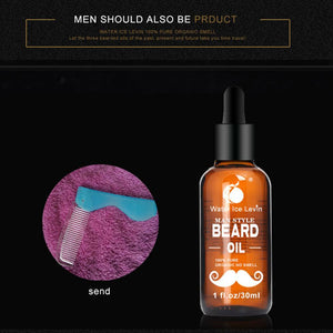30ML Men Beard Oil For Styling Beard Beeswax - tekshop.no