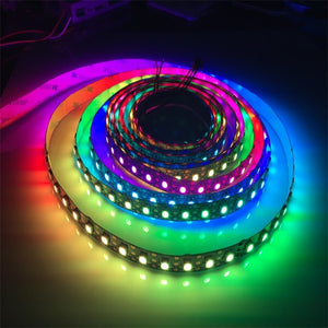 5 meter Rainbow LED Strips Regnbue farger Music Sync - Twinkly Strings tekshop.no