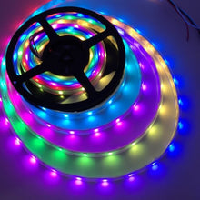 Load image into Gallery viewer, 5 meter Rainbow LED Strips Regnbue farger Music Sync - Twinkly Strings tekshop.no