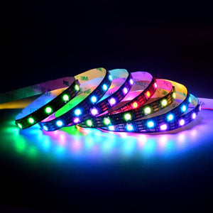 5 meter Rainbow LED Strips Regnbue farger Music Sync - Twinkly Strings tekshop.no