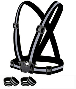 Refleksvest 3-pack med 6 armbånd tekshop.no