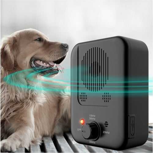 Anti hunde bjeffestasjon - Ultrasonic Anti Dog Bark Device tekshop.no