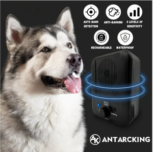 Anti hunde bjeffestasjon - Ultrasonic Anti Dog Bark Device tekshop.no