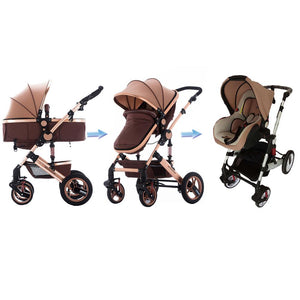 Baby Stroller 3 in 1 Barnevogn tekshop.no