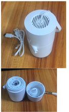 Load image into Gallery viewer, Bærbar 3 in 1 air pump inflator oppladbar luftpumpe med lampe - tekshop.no