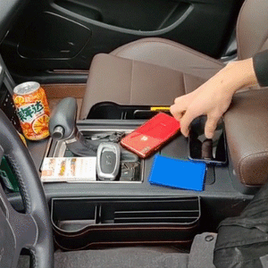 Bil koppholder og oppbevaringsboks til forsetet tekshop.no