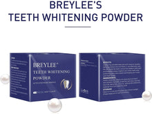 Load image into Gallery viewer, BREYLEE White Teeth Whitening Powder - Hvite tannblekingspulver tekshop.no