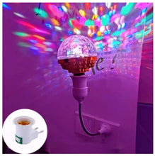 Load image into Gallery viewer, Colorful Rotating Disco Ball Light med Norsk Stikkontakt allerede tilkoblet tekshop.no