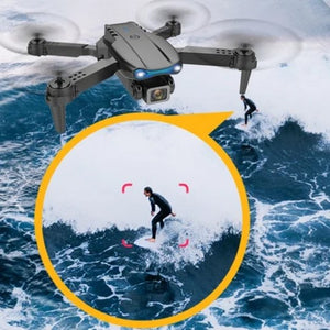 Drone 4K-kamera med Dual Camera og Folding Quadcopter - tekshop.no