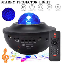 Load image into Gallery viewer, Galaxy projector lamp black tekshop.no