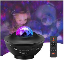 Load image into Gallery viewer, Galaxy projector lamp black tekshop.no