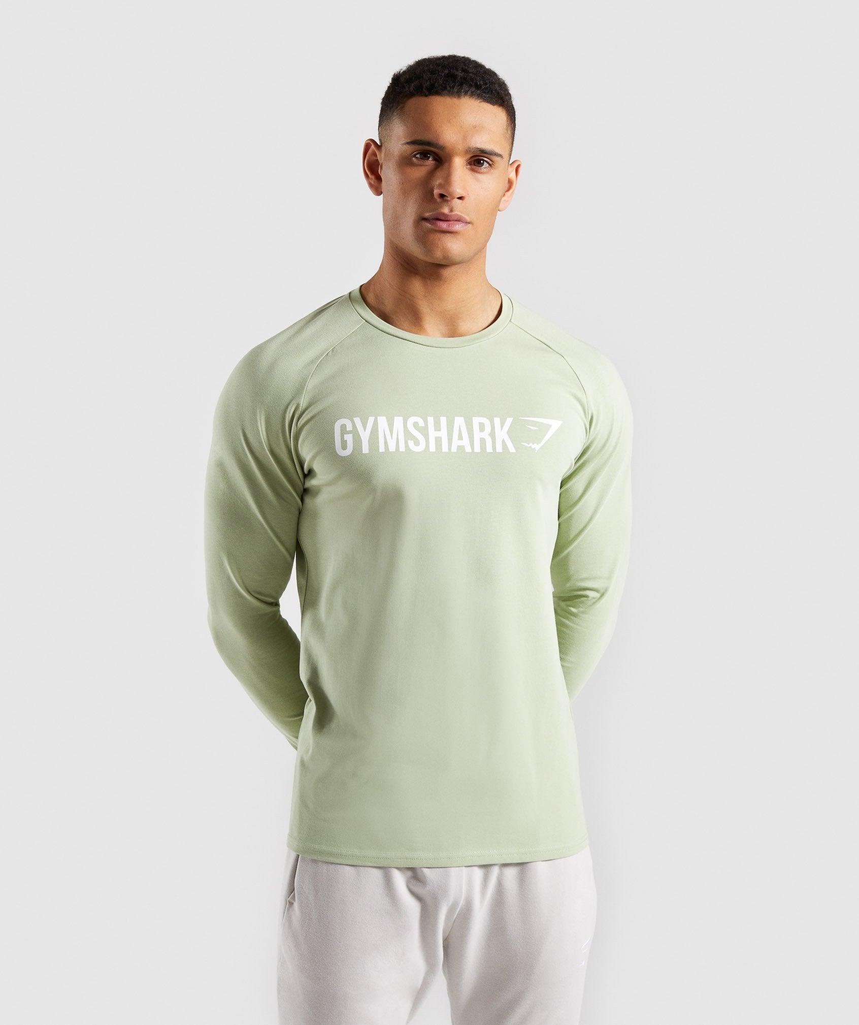 Gymshark Apollo Long Sleeve T-Shirt - Green 